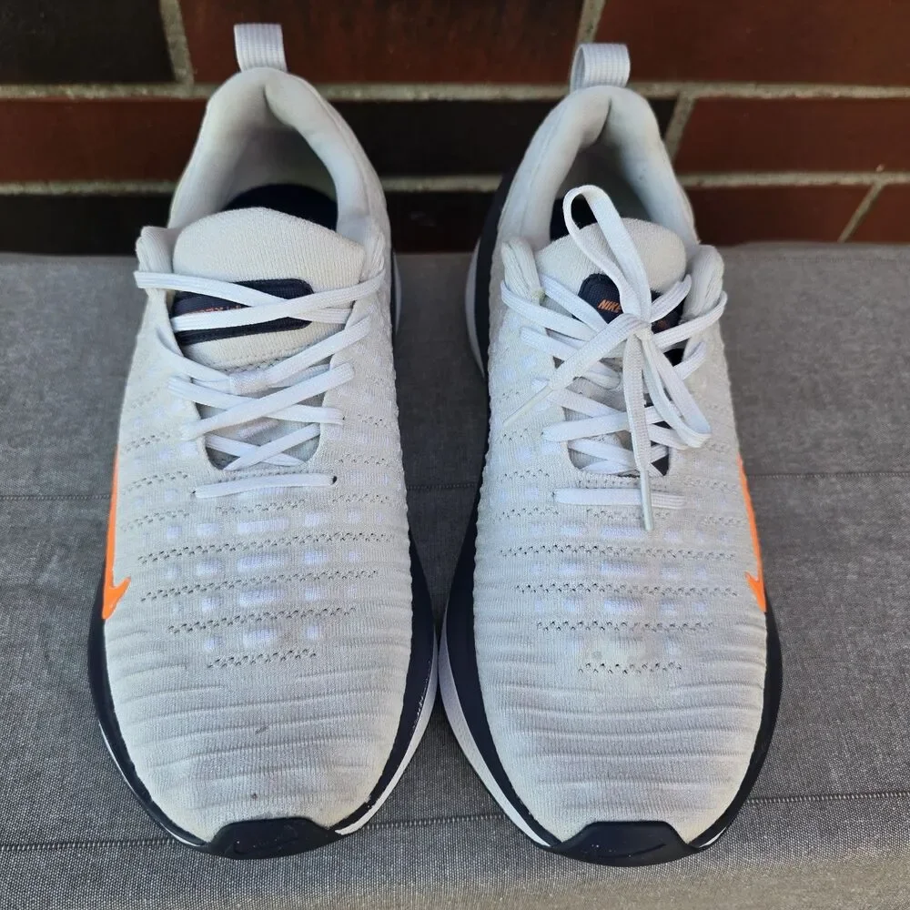 Nike ReactX Infinity Run 4 RN Platinum Tint Thunder Blue DR2665-010 Mens Sz 11.5